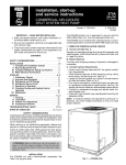 Bryant 575A Heat Pump User Manual