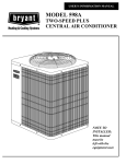 Bryant 463AAC010BA Air Conditioner User Manual