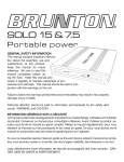 Browning TG23F Home Safety Product User Manual