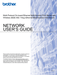 Brother NC-130h Printer User Manual