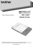Brother MW-145BT Printer User Manual