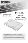 Brother MW-100 Printer User Manual