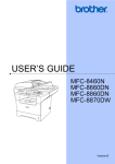 Brother MFC-8660DN Printer User Manual