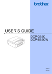 Brother DCP-585CW All in One Printer User Manual