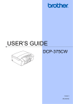 Brother DCP-375CW Printer User Manual