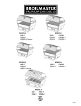 Broilmaster H3XPK-1 Gas Grill User Manual