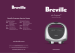 Breville BTS200 Slow Cooker User Manual