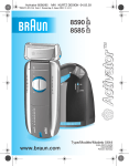 Braun 5644 Electric Shaver User Manual