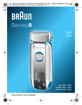 Braun 5185 Electric Shaver User Manual