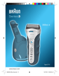 Braun 375 Electric Shaver User Manual