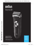 Braun 320S-4 Electric Shaver User Manual