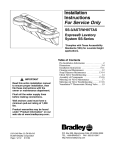 Bradley Smoker SS-3 Plumbing Product User Manual