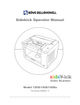 Bowe, Bell + Howell 1200 Scanner User Manual