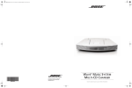 Bose AM352348 Stereo System User Manual