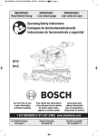 Bosch Power Tools 5312 Saw User Manual