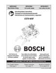 Bosch Power Tools 1893-6 Grinder User Manual