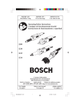 Bosch Power Tools 1210 Grinder User Manual