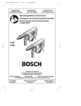 Bosch Power Tools 11387 Power Hammer User Manual
