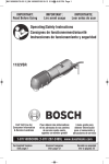 Bosch Power Tools 1132VSR Drill User Manual