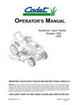Bolens 147 - 660 Lawn Mower User Manual