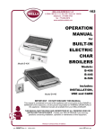 Bloomfield B-406 Toaster User Manual