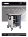 Black Box TAB16CS-LSL Outdoor Cart User Manual