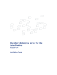 Blackberry Enterprise Server Server User Manual