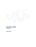 Blackberry 7100I Cell Phone User Manual