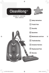 Bissell 3950 Vacuum Cleaner User Manual