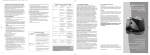 Bionaire BCM7309 Humidifier User Manual