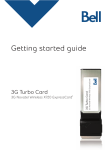 Bell X720 Network Card User Manual