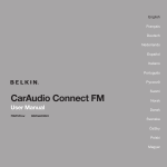 Belkin F8M120cw 8820ek00824 Automobile Accessories User Manual