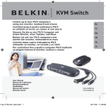 Belkin F1DJ104P-B Switch User Manual