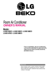 Beko LG-BKE 6450 D, LG-BKE 6500 D, LG-BKE 6600 D, LG-BKE 6700D, LG