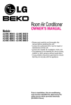 Beko DRVS 62 W Clothes Dryer User Manual