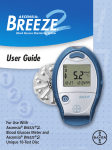 Bayer HealthCare 2 Blood Glucose Meter User Manual