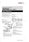 Barco 1280 Projector User Manual