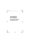 Avaya 2420 Telephone User Manual