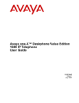 Avaya 1608 IP Phone User Manual