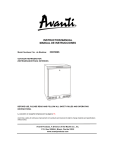 Avanti OR2700SS Crib Toy User Manual