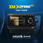 Audiovox XDRC2 Car Satellite Radio System User Manual