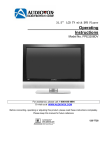 Audiovox FPE3206DV TV DVD Combo User Manual