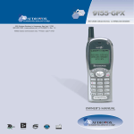 Audiovox 9155-GPX Telephone User Manual