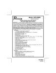 Audiovox 128-8539 Automobile Alarm User Manual