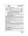 Audiovox 128-8146 Automobile Alarm User Manual