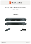 Atlona AT-HD-V22M Printer User Manual