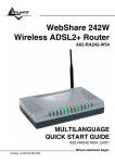 Atlantis Land A02-RA242-W54_GX01 Network Router User Manual