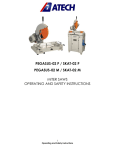 Atech Tech SKAT-02 P Saw User Manual