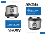 Aroma ARC-848SB Rice Cooker User Manual
