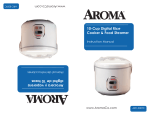 Aroma ARC-830 TC Rice Cooker User Manual